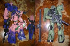 2x Gundam 1/48 Mega Size - Unicorn RX-0 Custo...