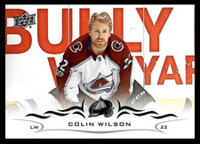 2018 Upper Deck Colin Wilson #44 Colorado Avalanche NHL Hockey Base Set