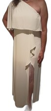 NWT BCBG MAXAZRIA WHITE EVENING/PROM GOWN SIZE 8