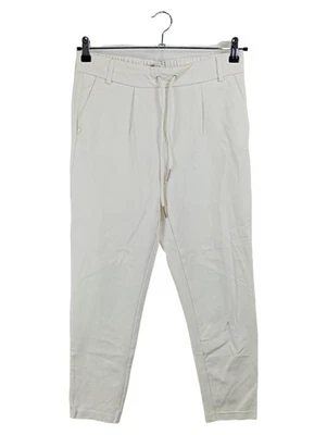 ONLY Pantalon Jogging Femme Blanc Casual Viskose (EU 38, INT M) - Photo 1/4