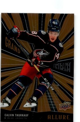 2020-21 Upper Deck Allure - Grand Entrance Calvin Thurkauf #GE-7 (RC)
