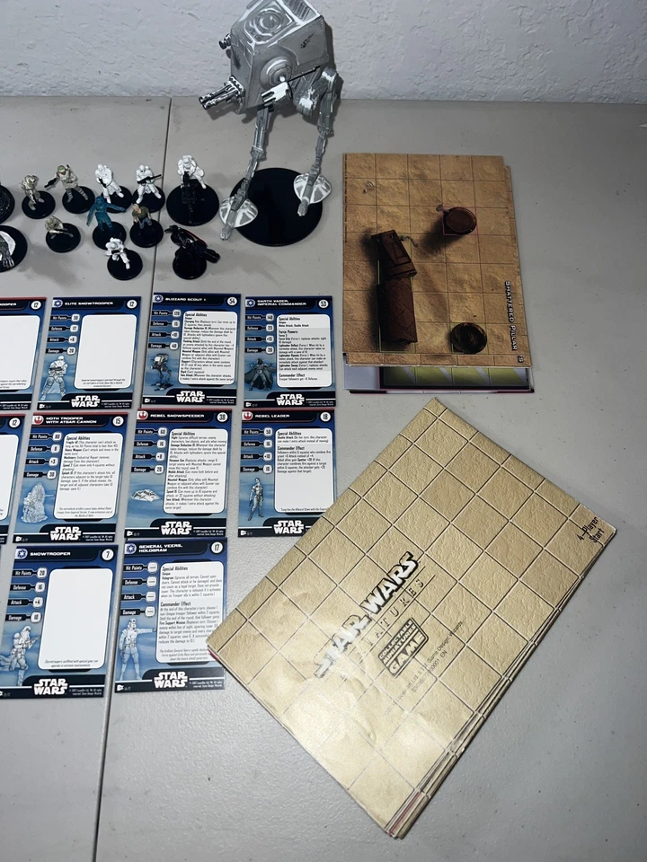 Star Wars Miniaturas Batalla de Hoth Escenario Pack Magos de la Costa Sin Caja  Foto 4 de 4