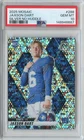 2025 Mosaic Jaxson Dart NO HUDDLE SILVER Variation Rookie RC #288 PSA 10 POP 4