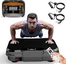 Vibration Plate Exercise Machine, Vibrating Platform for Lymphatic Drainage Weig