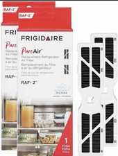 2 PACK Frigidaire PureAir RAF-2 Refrigerator Air Filter New
