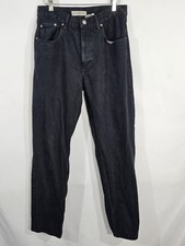 Vintage Banana Republic Black Tapered Jeans Men's size 30 X 32 USA Made