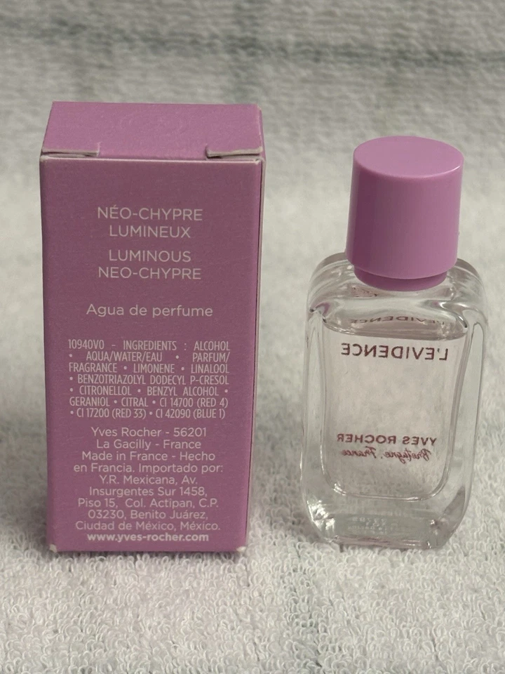 Yves Rocher L'evidence Eau de Parfum para Mujer 0.16 fl oz/5ml Tamaño de Viaje EDP Foto 3 de 4