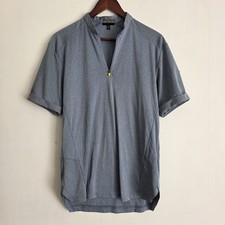 McDonalds Apparel Collection Mens S-R Quarter Zip Employee Uniform Shirt