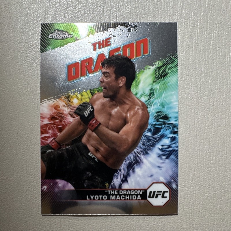 Topps Chrome UFC MMA Lyoto Machida Sports Trading Card #AKA-3 AKA Insert