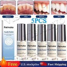 5PACK 5ml Tooth Polish, Tooth Paint, Natural Teeth Whitening Paint 2026 
