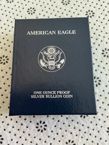 2001W  Silver Eagle Dollar 1oz .999 Silver PROOF