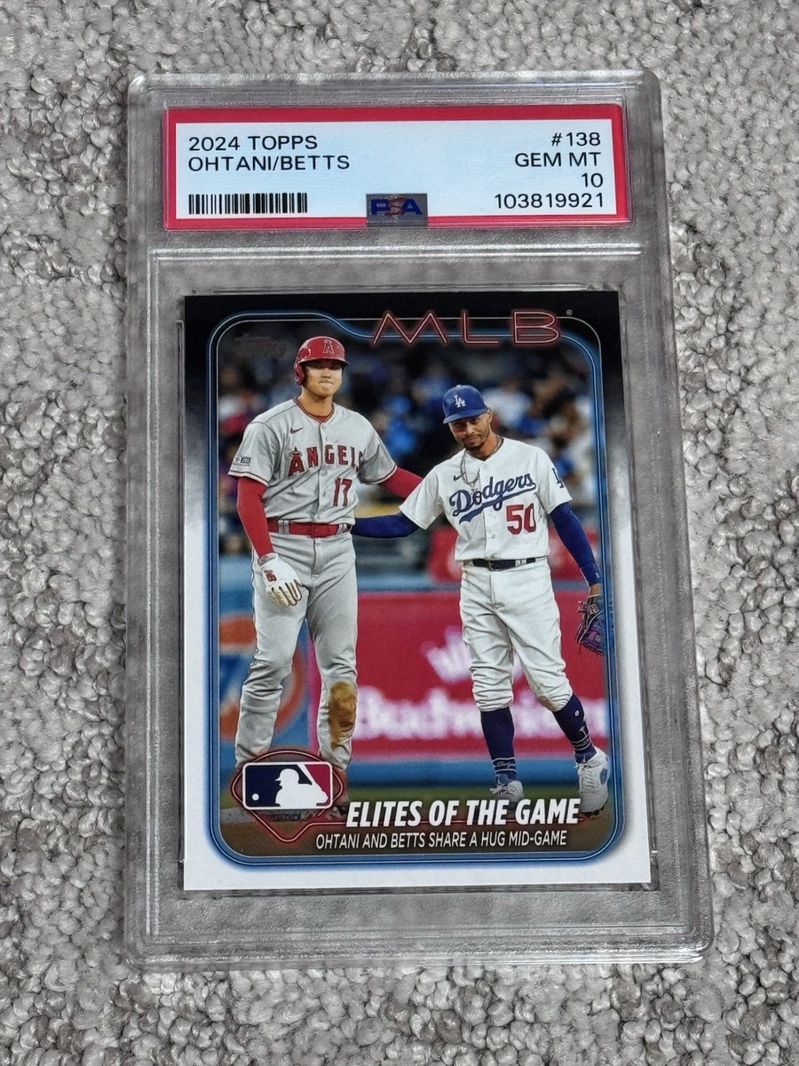 PSA 10 MINT BASEBALL CARD 2024 TOPPS ELITES OF GAME SHOHEI OHTANI