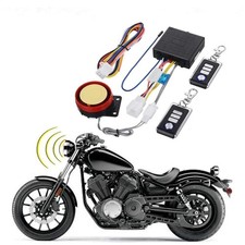 DC12V Motorcycle Anti-Theft Alarm Security System Remote Control Engine Start...