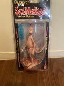 希少 美品 未開封 シーモンキーフィギュア Sea.Monkeys Sea Monkey