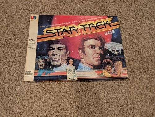 Star Trek Game Milton Bradley Company 1979 Vintage Board Game 100% Complete
