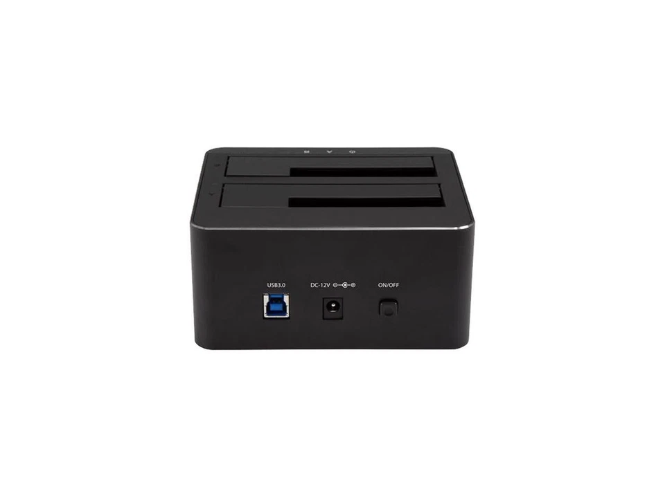 StarTech.com Dual Bay SATA HDD Docking Station for 2 x 2.5/3.5" SATA SSDs/HDDs - - Image 2 of 2