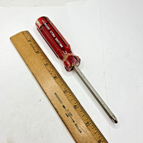 RARE Millers Falls In-Forcer Phillips Screwdriver w/1/4" Socket Torque Drive USA
