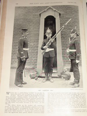 1898 'Sentry Go' Inspektion Von Batt Sgt Große ~ Corporal