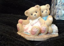 Cherished Teddies 476668 Ruth  Gene "Even When We Don't See..." 1998 NIB