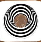 12"/LP SIZE VERTIGO SWIRL REPRODUCTION RECORD COMPANY SLEEVES - (pack of 10)