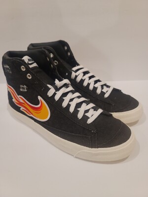 Nike Men\'s Blazer Mid \'77 Vintage Cleveland Rocks Sneakers 10.5 Black Nike | Shoes | Nike Mens Blazer Mid 77 Vintage Cleveland  main image 2