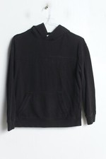Guess Womens Pocket Hoodie - black - Size 10  I77 