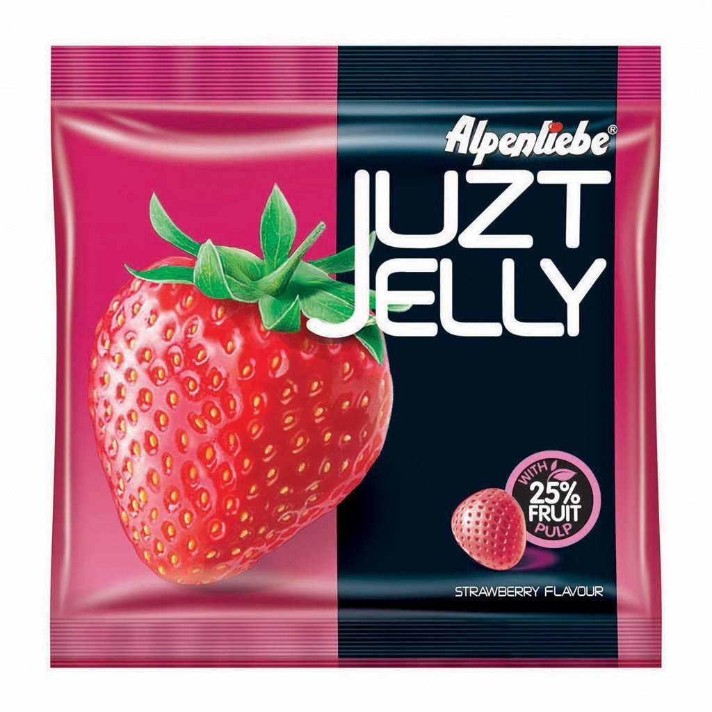 Alpenliebe Juzt Jelly, Strawberry Flavour, 148 g (40 pcs) | eBay UK