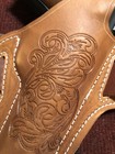 Fits Taurus PT 92 AF & Beretta 92 FS Leather Thumb Break Pancake Holster Floral — photo 2