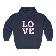 Unisex Heavy Blend  Full Zip Hooded Sweatshirt