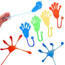 12x Klebehand Glibber Klatschhand Klatschhän...