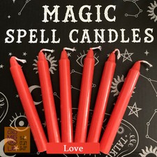 SPELL CANDLES *Witch Pagan Wiccan Protection Love *Ritual Altar Magic