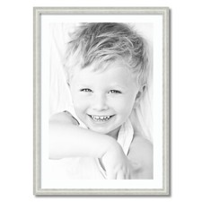 ArtToFrames Matted 24x34 White Picture Frame with 2" Mat, 20x30 Opening 4098