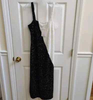 New & Other Stories embellished midi sequin dress 4 squared neck evening  gown | eBay