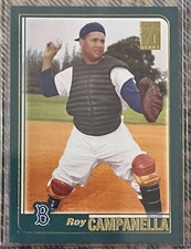 2021 Topps Archives Roy Campanella Sp 2001 EMBLEM VARIATION SSP Rare Dodgers HOF