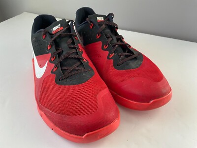 Men's Sz 13 Nike Metcon 2 University Red athletic trainer shoes