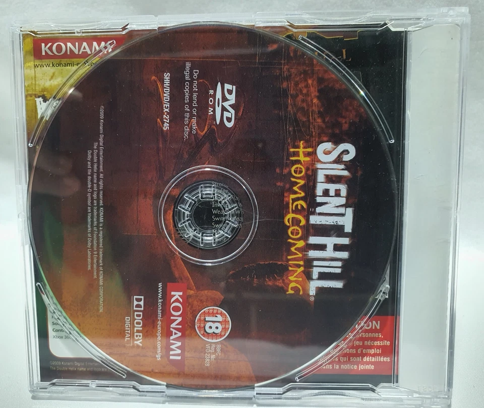 Silent Hill: Homecoming PC DVD-ROM Full Game Promo NEW Unused Not Sealed - Image 3 of 4