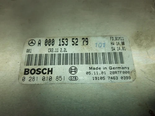 A0001535279 Centralina Motore per MERCEDES-BENZ CLASE C (BM 203) BERLINA 6031433 - Zdjęcie 4 z 10