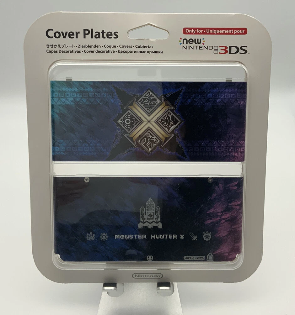 Nintendo 3DS kisekae cover Face plate Monster Hunter X 065 Limited Edition New
