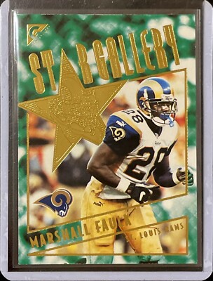 Marshall Faulk - 2001 Topps Gallery - Star Gallery #SG6