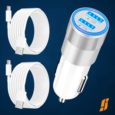 [Apple MFi Certified] iPhone 16 Fast Car 2Pack Type-C Cable Titanium White