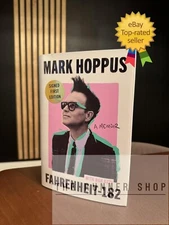 SHIPS NOW📚Mark Hoppus Fahrenheit-182 : A Memoir Limited Signed Hardback Book ✅