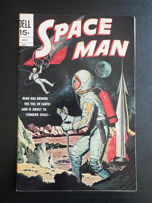 Space Man #9 - Conquer Space (Dell, 1972) Fine/F+