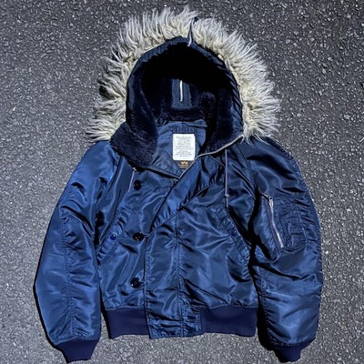 Extreme 80S 90S Alpha Industries N2-B Navy | eBay