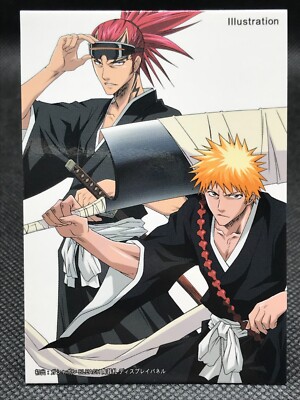 Ichigo Renji Abarai BLEACH CARD DASS MASTERS TCG BANDAI 2006 JAPAN