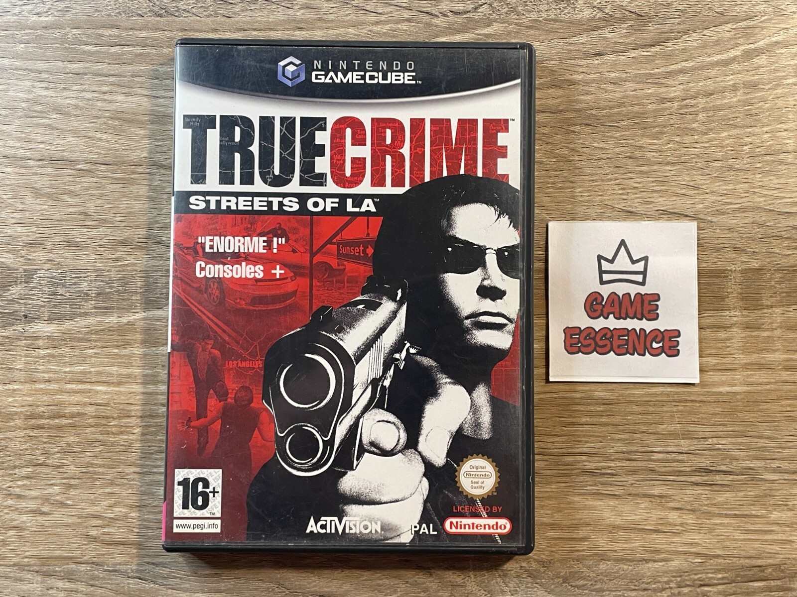 True Crime Streets of LA Nintendo Gamecube Sans Notice PAL FR Game Cube GC L.A.