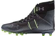 Under Armour Highlight MC Football Cleats Men's US Shoe SZ 9 Black 3023716