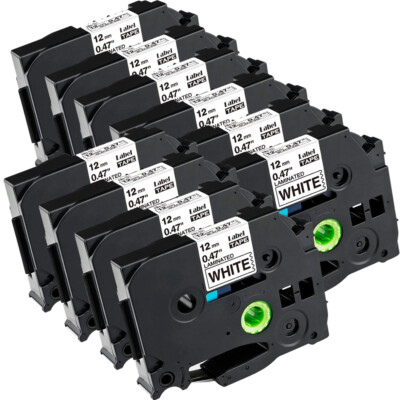 Kamo Schriftbänder 6er-Pack kompatibel mit Brother P-touch Bänder TZ-231 ( 12mm x 8m) schwarz auf weiß, für Beschriftungsgerät PT-D210 PT-D220 PT-D200 PT-H110 PT-D400 PT-D600 PT-P700 Kamo Schriftbänder 6er-Pack kompatibel mit Brother P-touch Bänder TZ-231 ( 12mm x 8m) schwarz auf weiß, für Beschriftungsgerät PT-D210 PT-D220 PT-D200 PT-H110 PT-D400 PT-D600 PT-P700