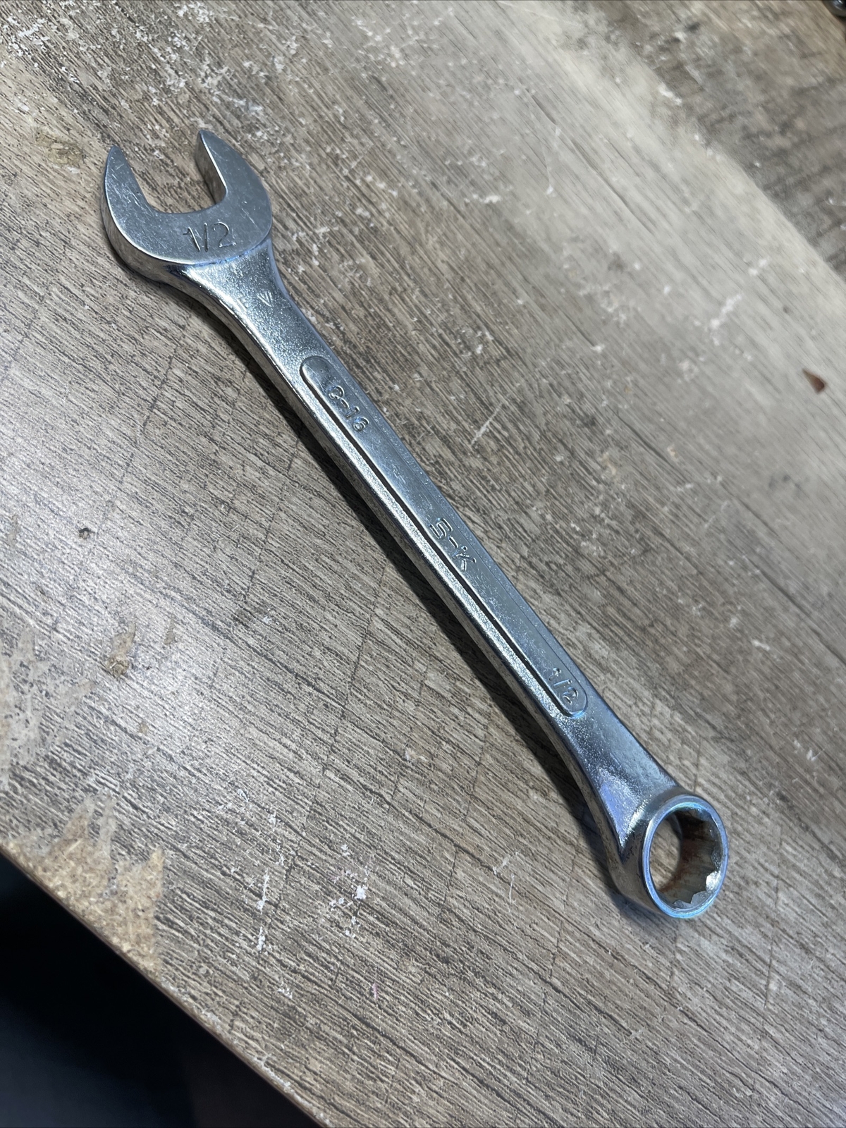 SK Tools C16 1/2in Combination Wrench 12Point USA SK Tools eBay