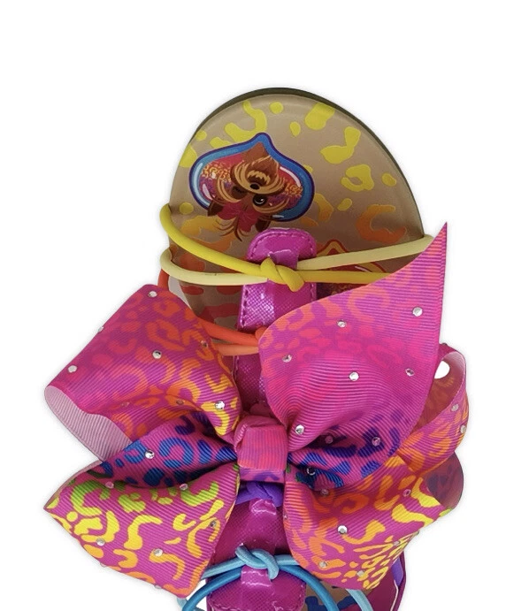 Sandalias Nickelodeon Jojo Siwa Niñas Talla 5 Arco Iris Gladiador Nuevas Con Etiquetas Foto 3 de 4