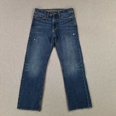 Vintage American Eagle 29x32 Bootcut Blue Jeans Classic Quality Denim Broken In